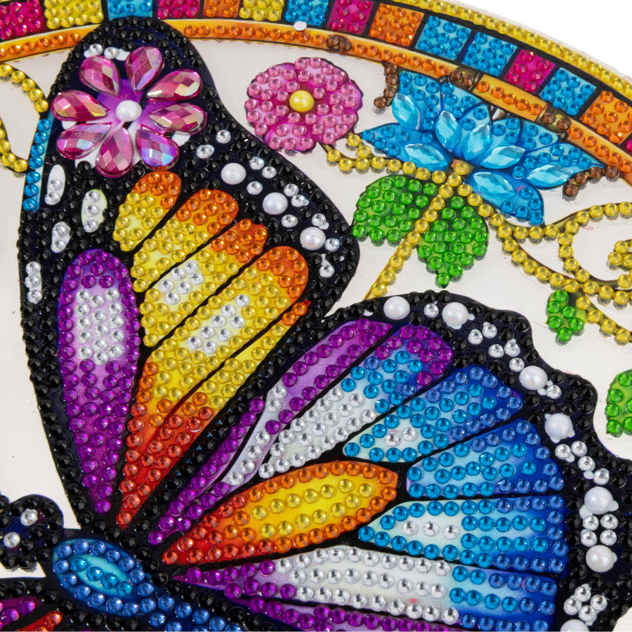 Boho Butterflies Crystal Art Hanging Decoration Kit