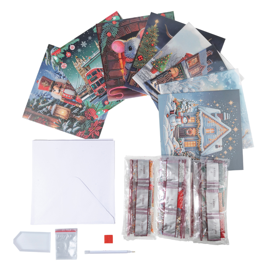 2025 Limited Edition Festive Best of British card set contents