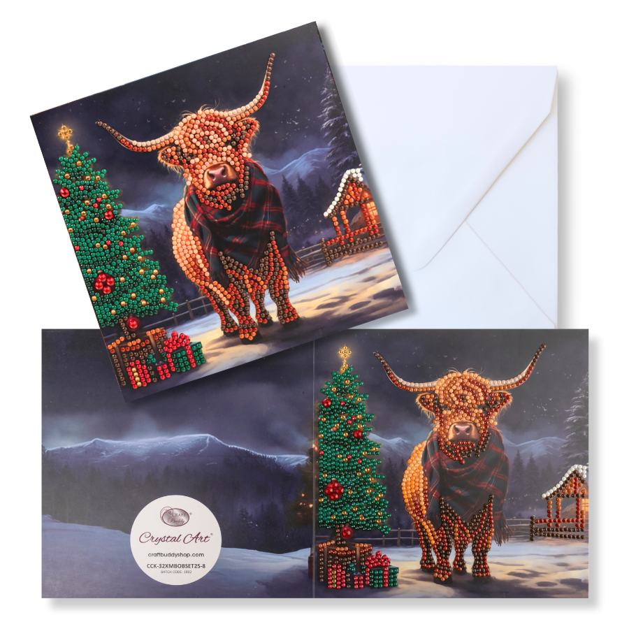 2025 Limited Edition Festive Best of British card set cow
