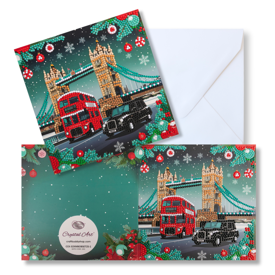 2025 Limited Edition Festive Best of British card set london