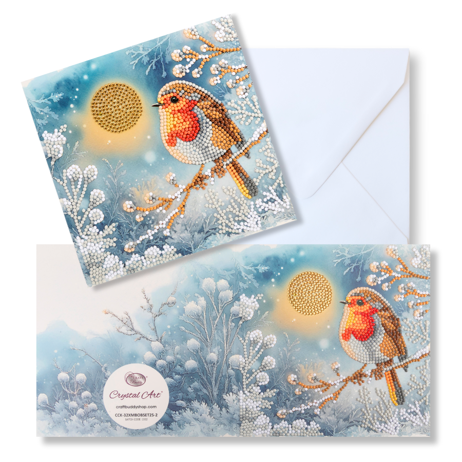 2025 Limited Edition Festive Best of British card set robin