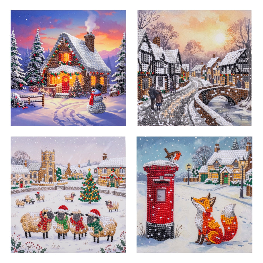 2026 Best of British Crystal Art Card Box Set of 8