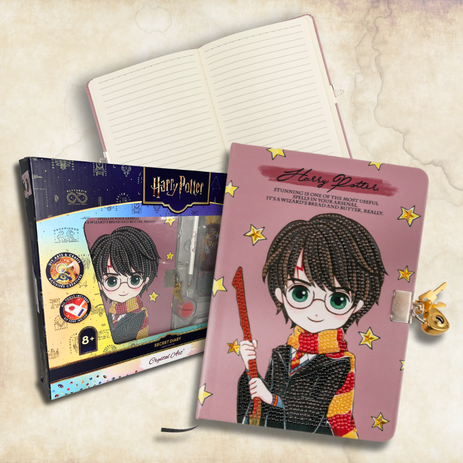 Harry Potter Crystal Art Secret Diary