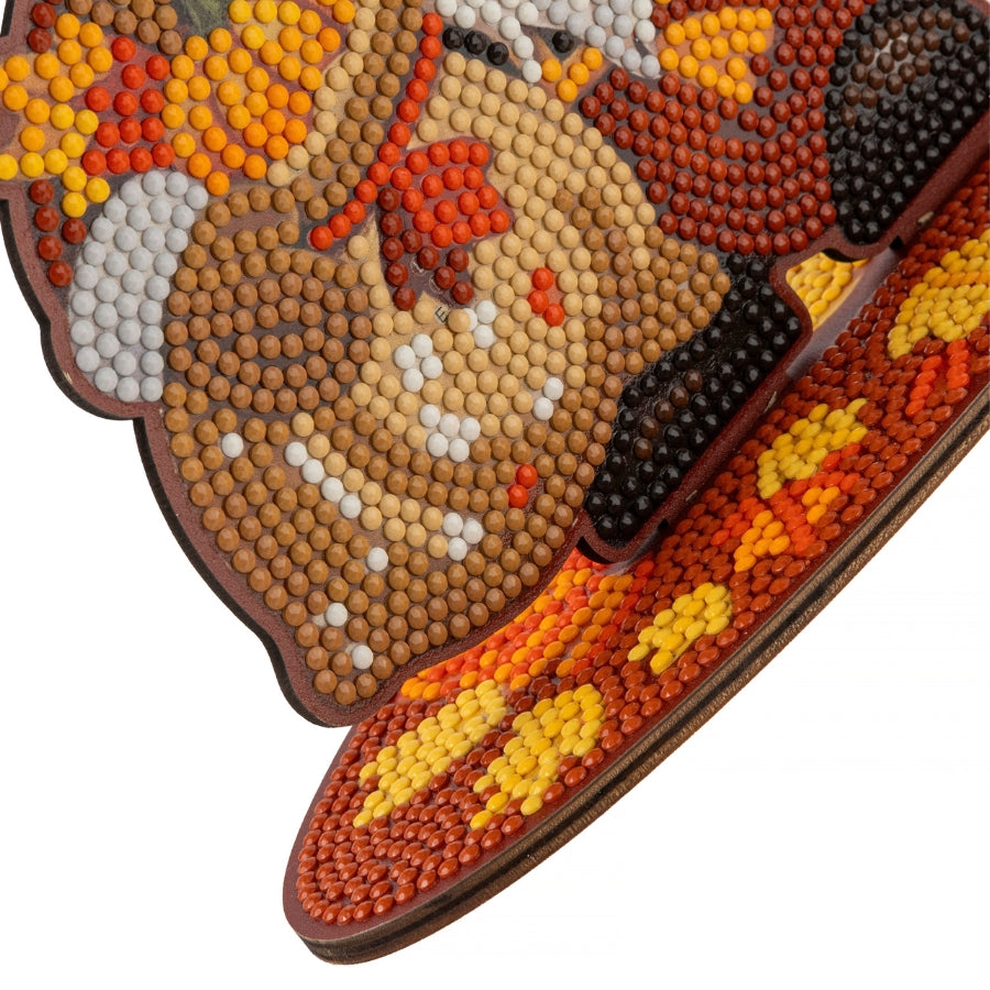 Autumn Gnomes Crystal Art Decoration Kit Set of 2