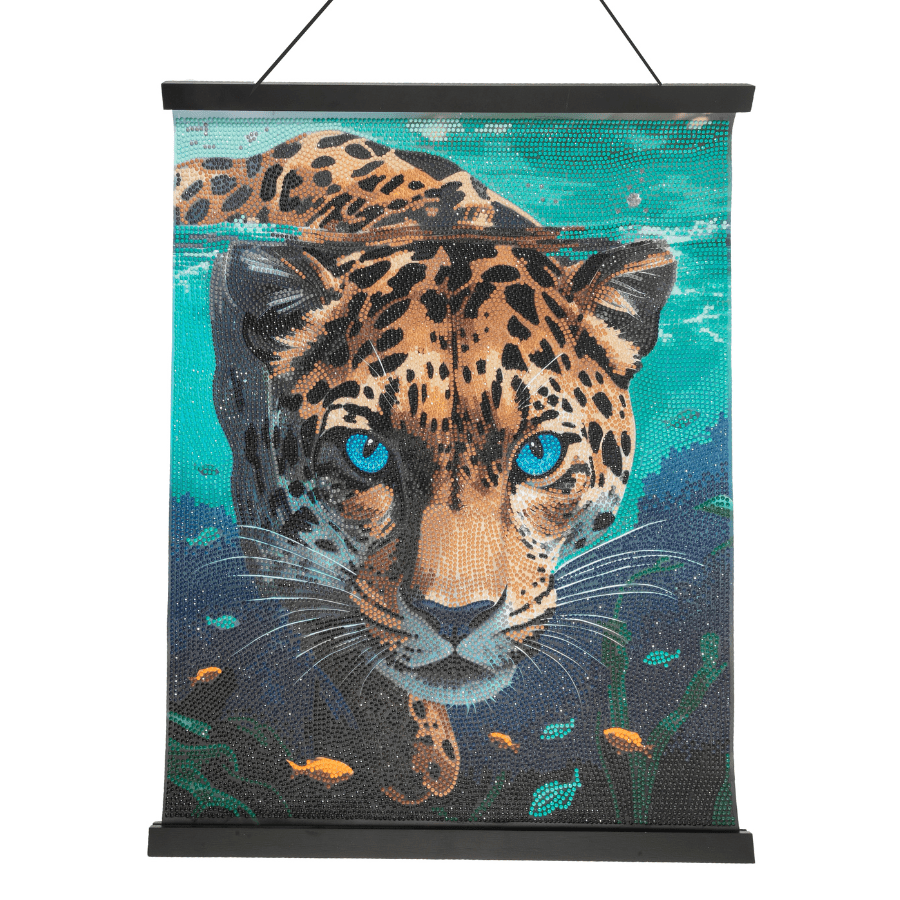 Azure Gaze Crystal Art Scroll Kit 40x50cm