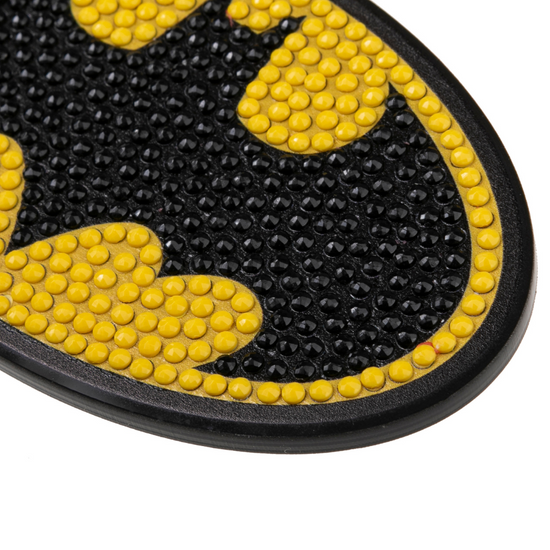 "Batman" Crystal Art Backpack Charm Kit DC Close Up