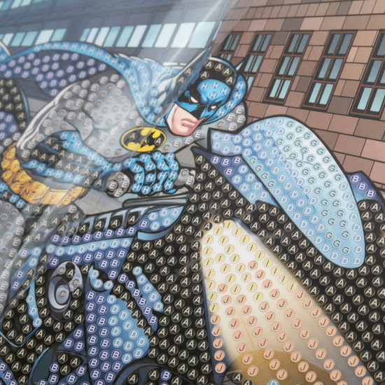 "Batman" DC Comics Crystal Art Card Before