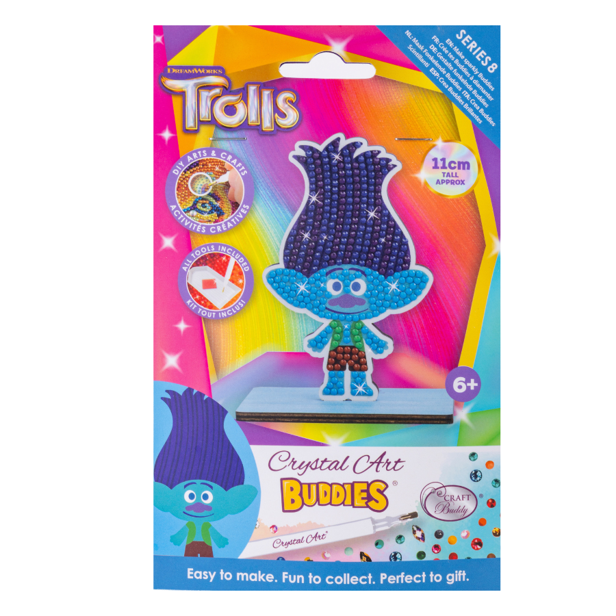 Branch Crystal Art Buddies Kit Series 8 Trolls