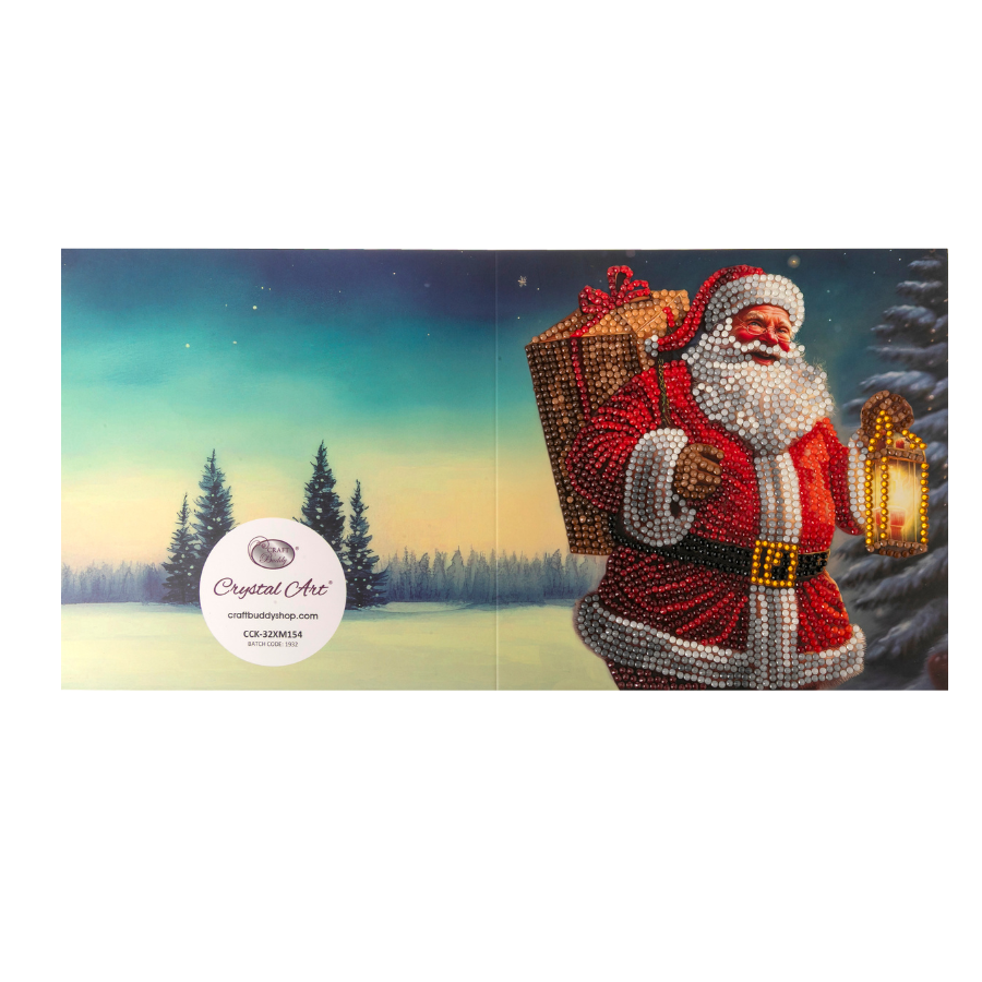 Bringing Joy Crystal Art Card 18x18 card