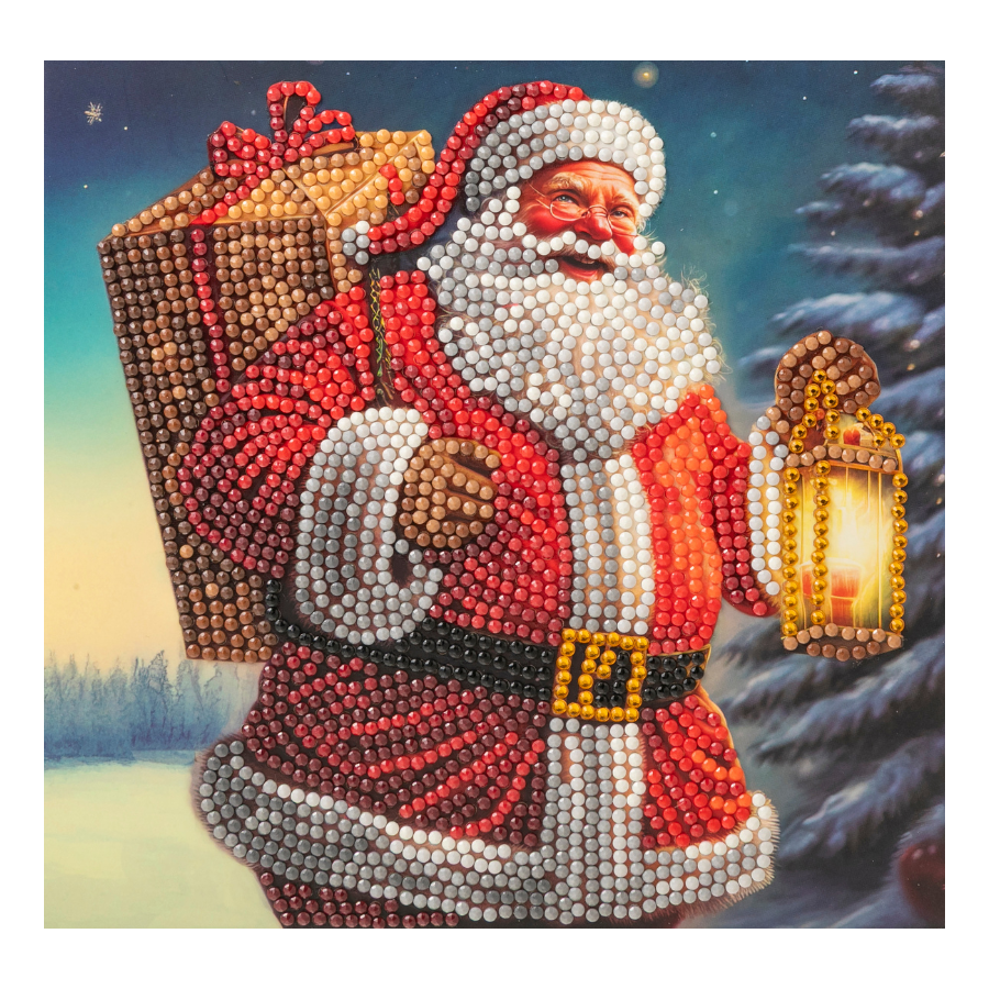 Bringing Joy Crystal Art Card 18x18 design