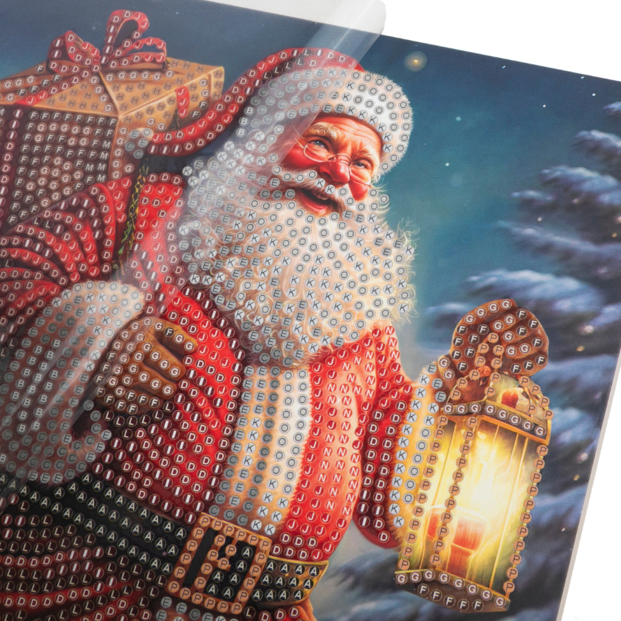 Bringing Joy Crystal Art Card 18x18 template