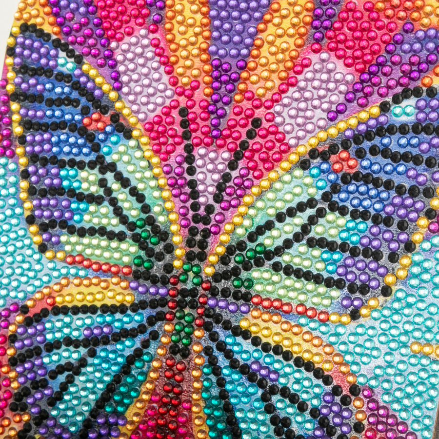 Butterfly Bloom Crystal Art Hanging Decoration Shelf