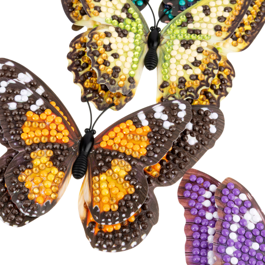 Butterfly Harmony Crystal Art 3D Decoration Kit