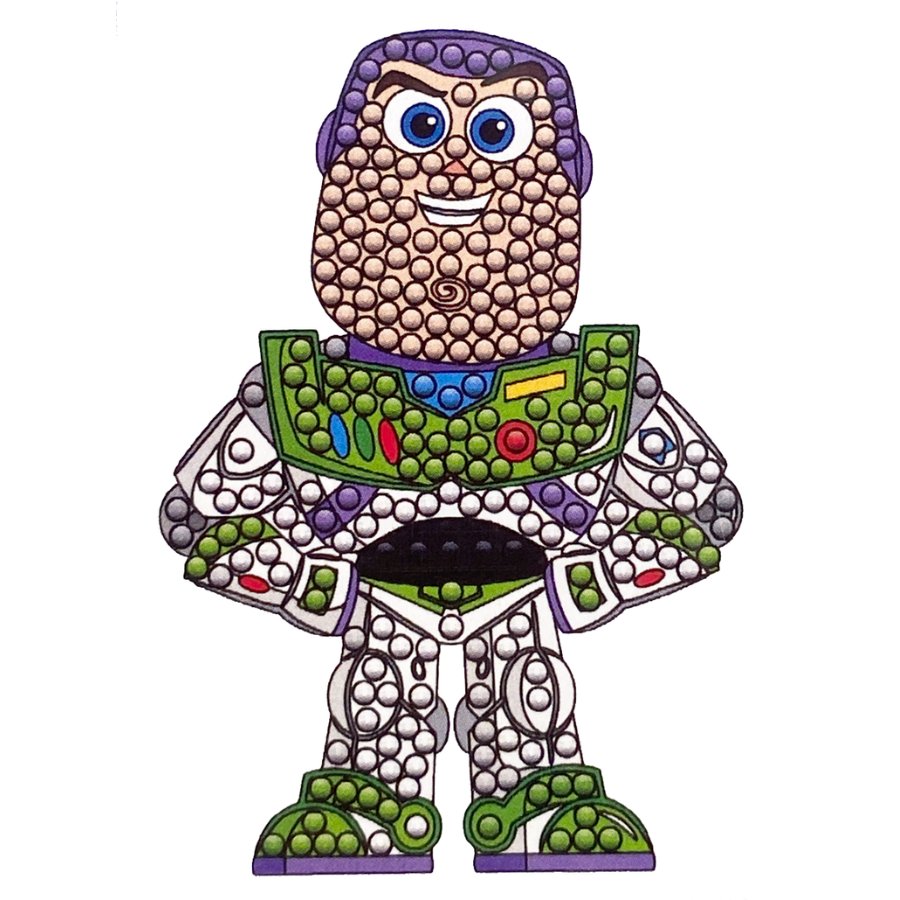 Buzz Lightyear Crystal Art A6 Stamp Set3