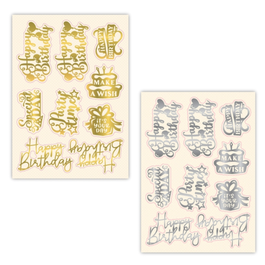 Celebration Cakes Card Collection Card Making Kit x 24