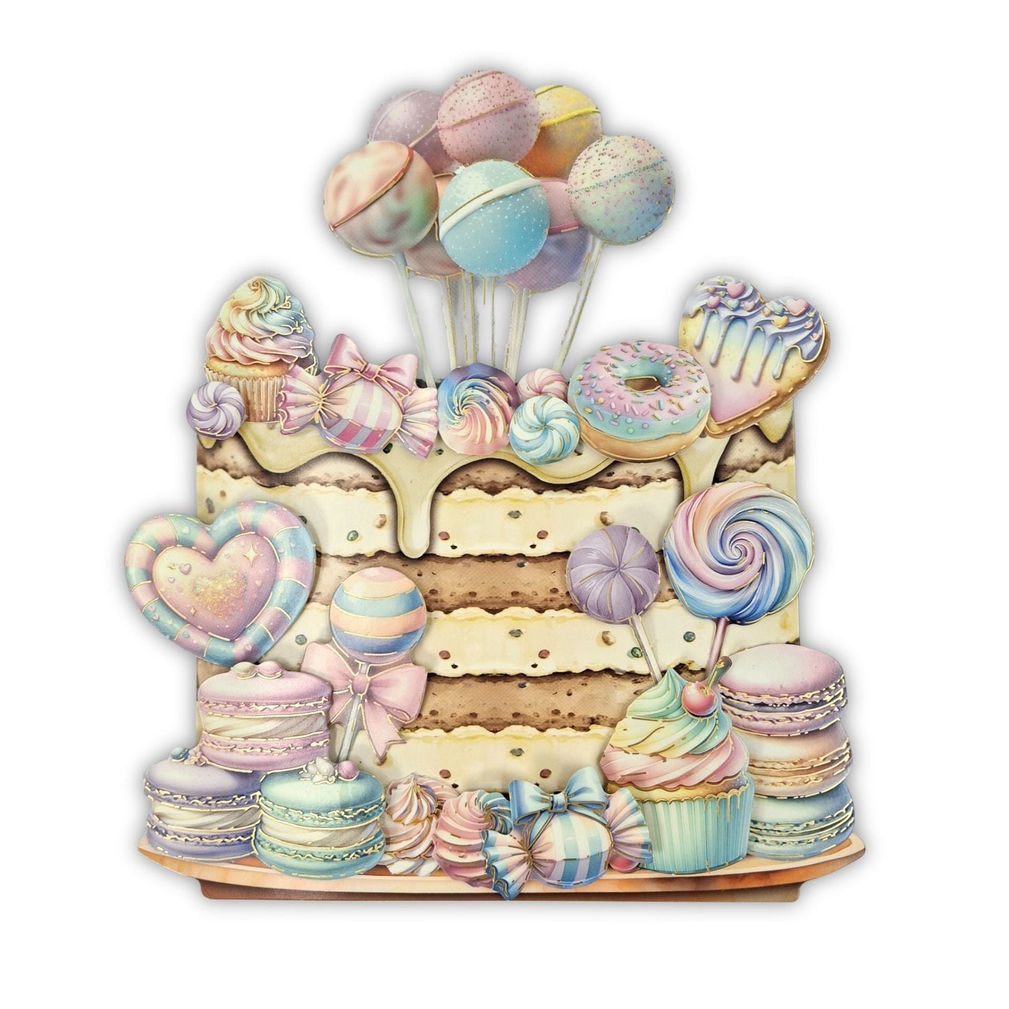 Celebration Cakes Card Collection Card Making Kit x 24