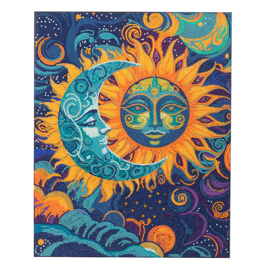 Celestial Union Crystal Art Canvas Kit 40x50cm