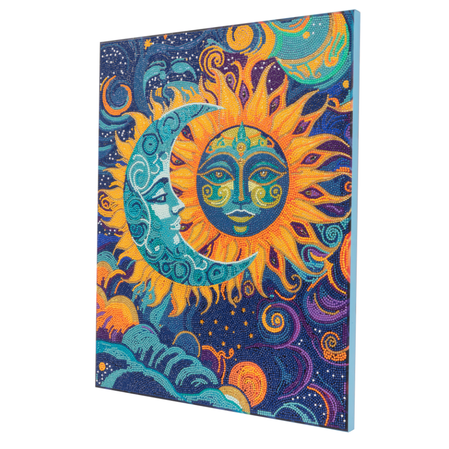 Celestial Union Crystal Art Canvas Kit 40x50cm