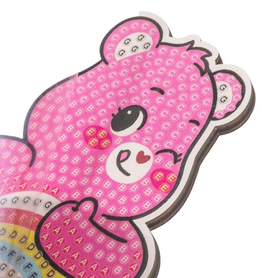 Cheer Bear Crystal Art Buddies Care Bears template