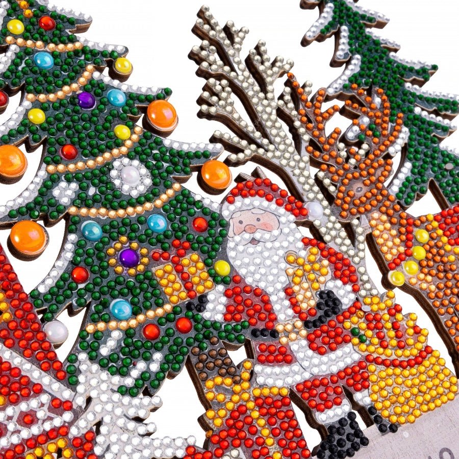 Christmas Countdown Crystal Art Decoration Kit