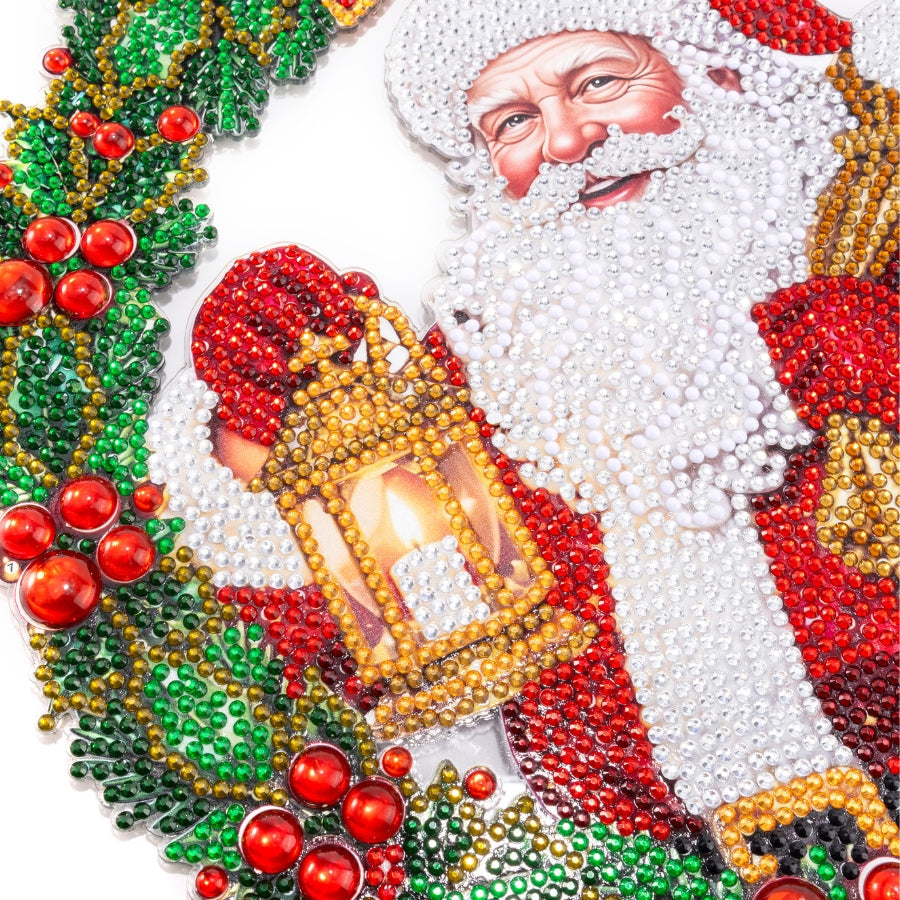 Christmas Crystal Art Hanging Decoration Kit Set of 2