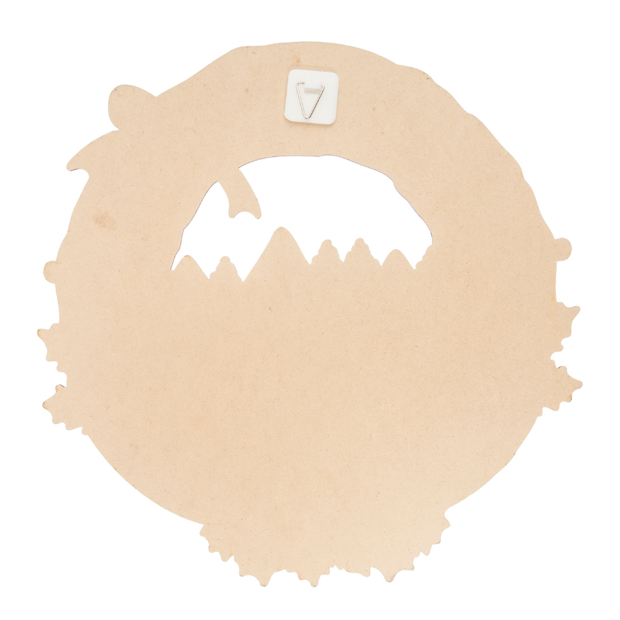 Christmas Crystal Art Wreath Kit back