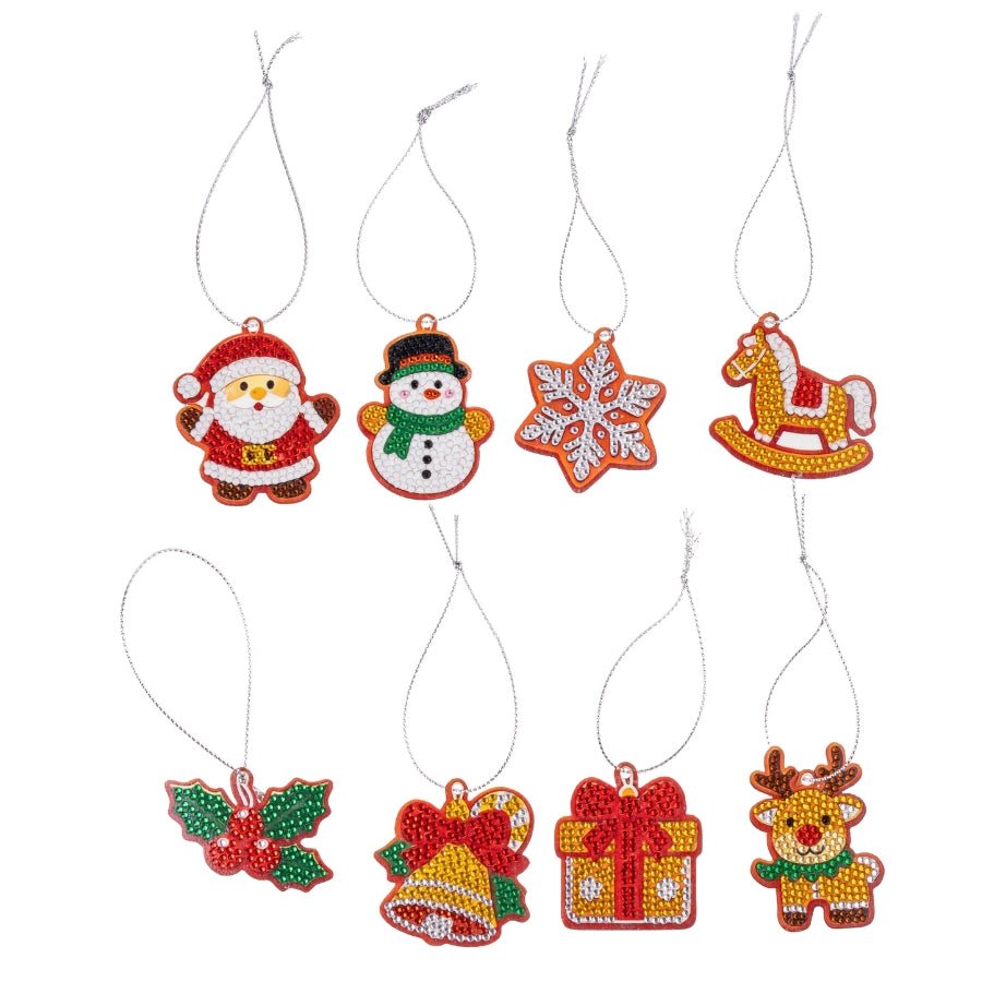 Christmas Friends Crystal Art Advent Calendar 24 Decorations