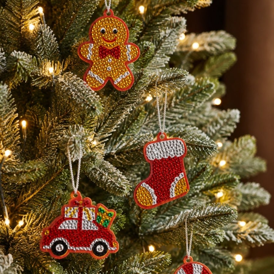Christmas Friends Crystal Art Advent Calendar 24 Decorations