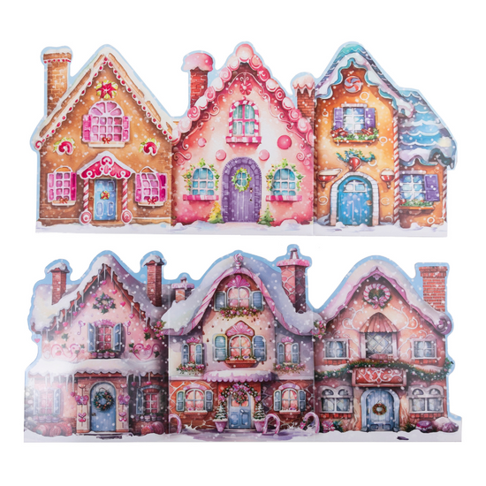 Christmas Gingerbread House Card Making Kit 5