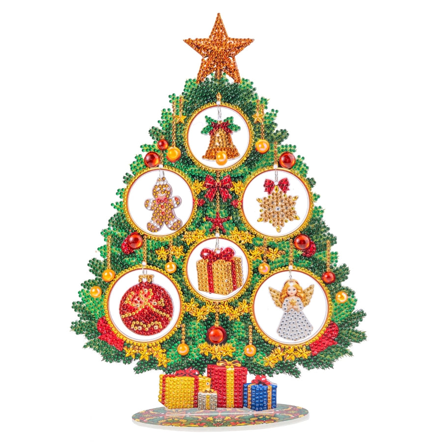 Christmas Tree Crystal Art Decoration Kit