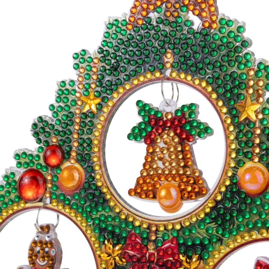 Christmas Tree Crystal Art Decoration Kit