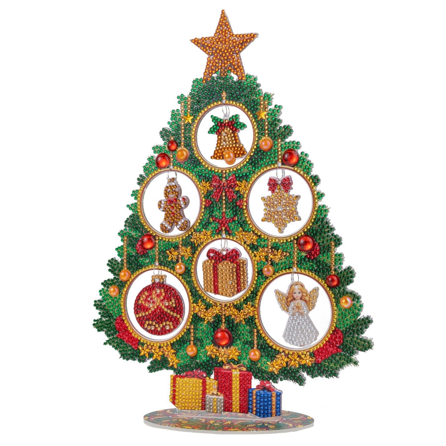 Christmas Tree Crystal Art Decoration Kit