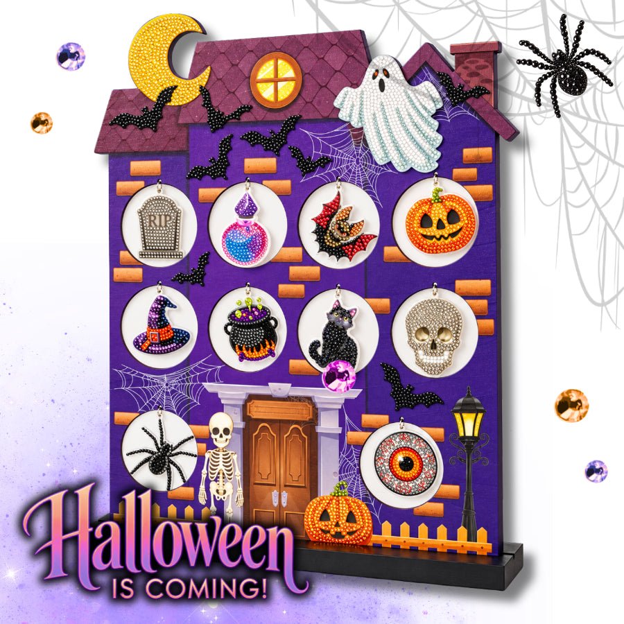 Halloween House Crystal Art Advent Calendar