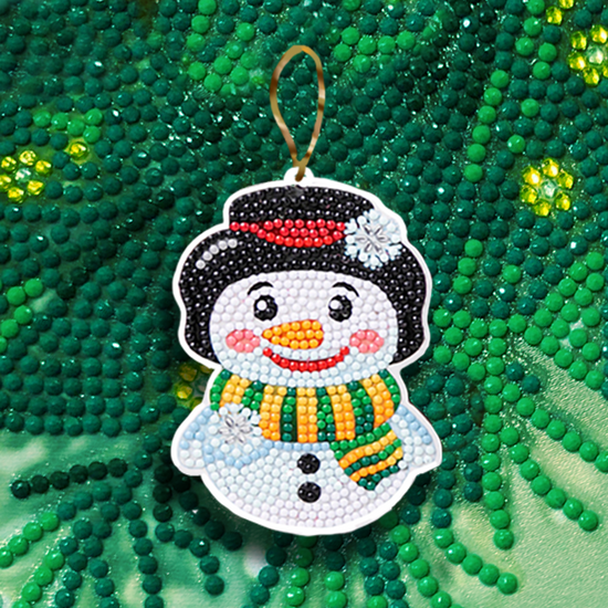 Crystal Art Buddies Series 4 Festive Decoration snowman tree