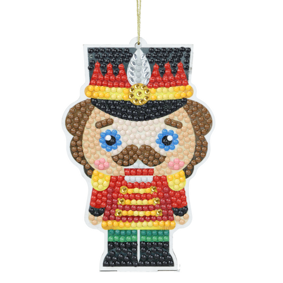 Crystal Art Buddies Series 4 Festive Decoration Soldier hanging