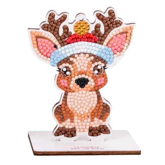 Crystal Art Buddies Series 4 Reindeer complete