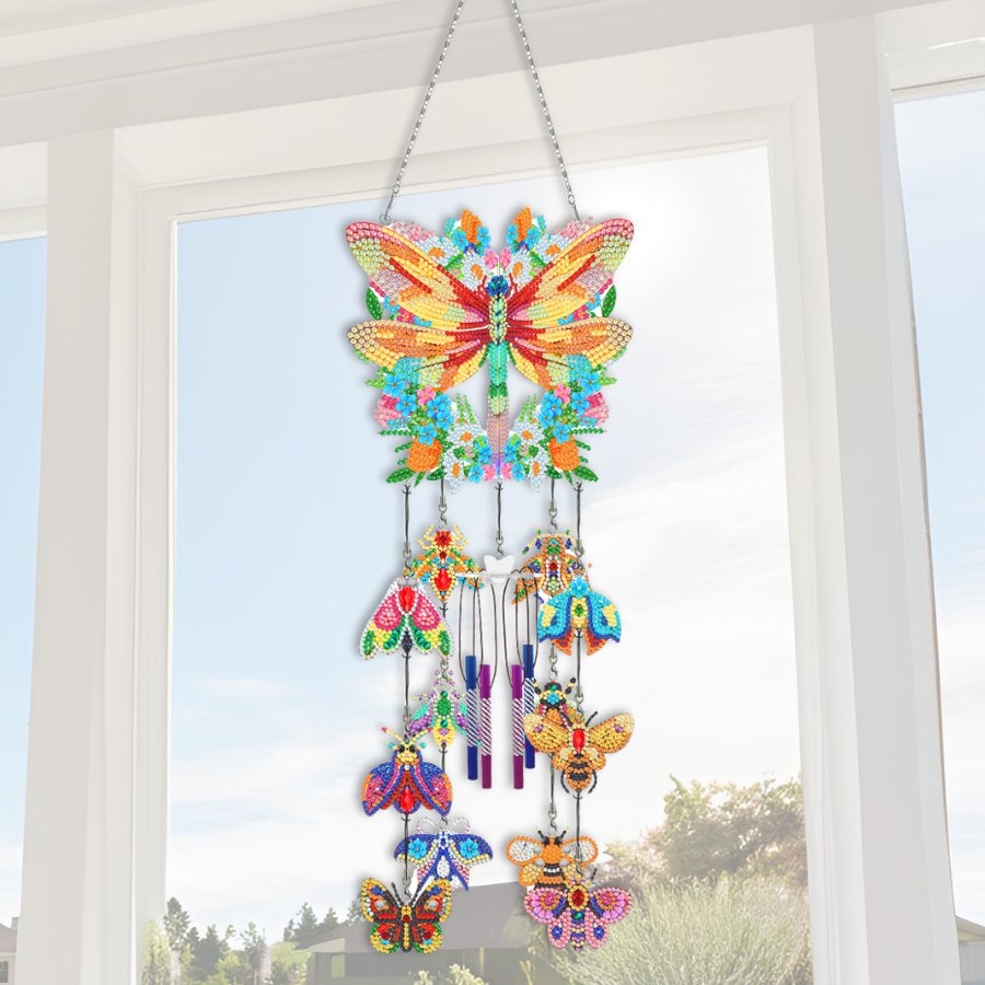 Crystal Art Hanging Decoration Wind Chime 4