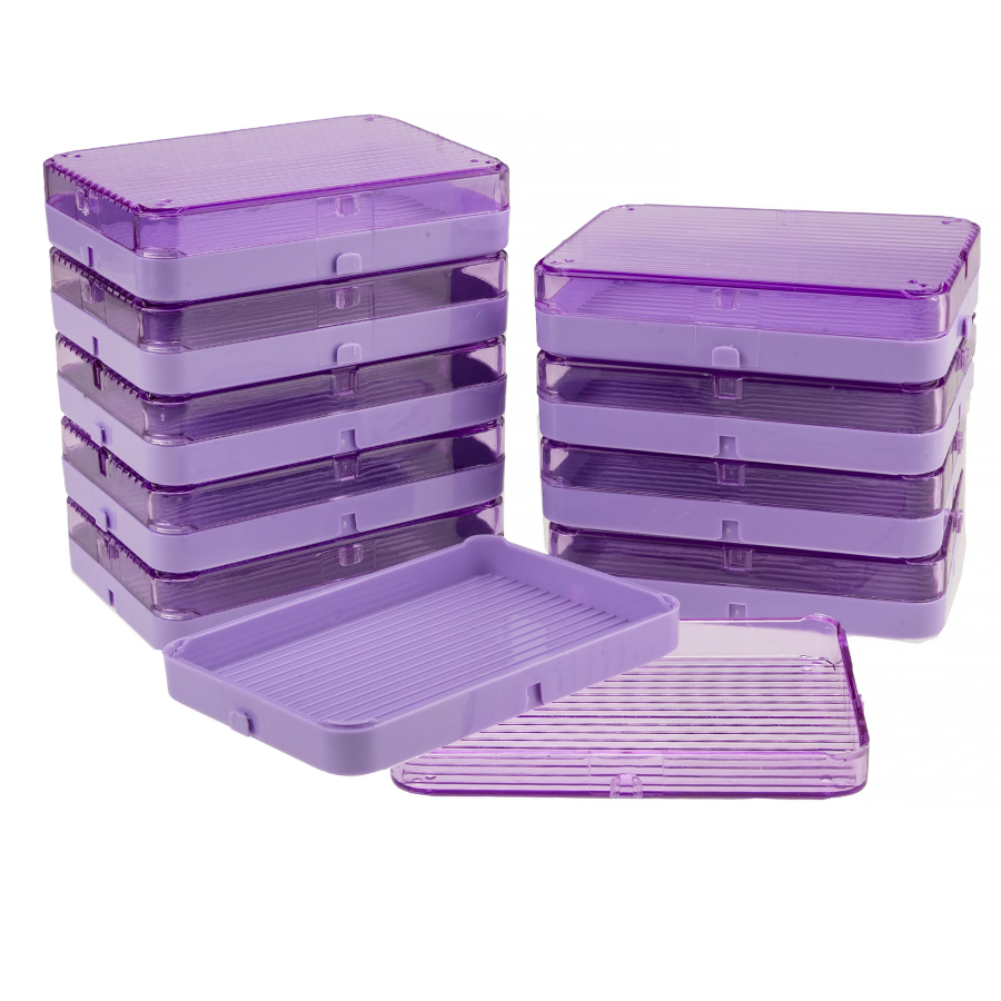 Crystal Art Stackable Gem Tray 10 Pieces