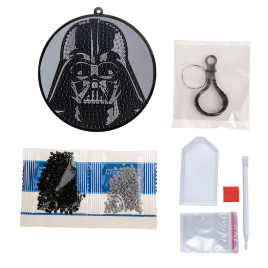 Darth Vader Crystal Art Bag Charm Kit Star Wars 8