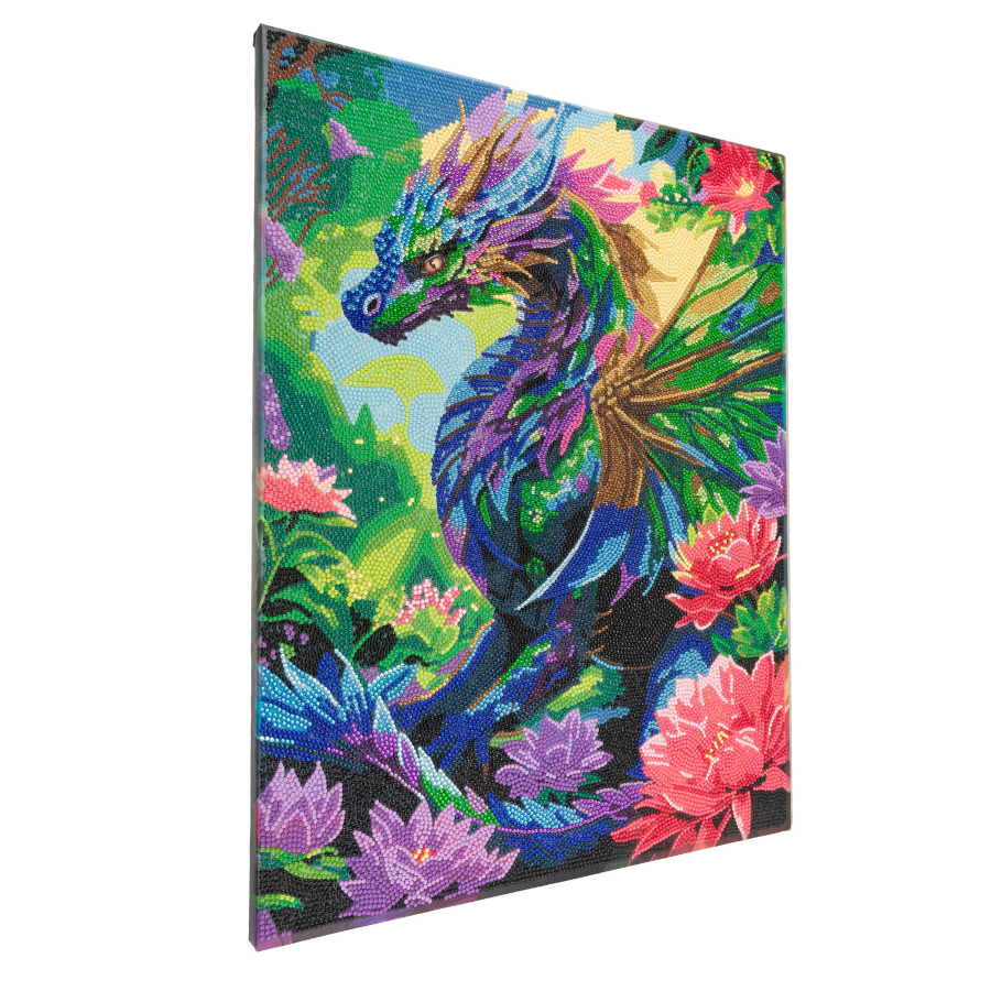 Dragon Crystal Art Canvas Kit 40x50cm