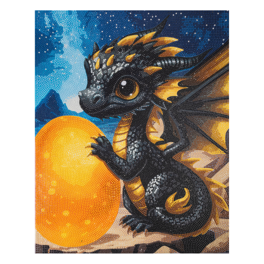 Dragon's Treasure Crystal Art Canvas Kit 40x50cm