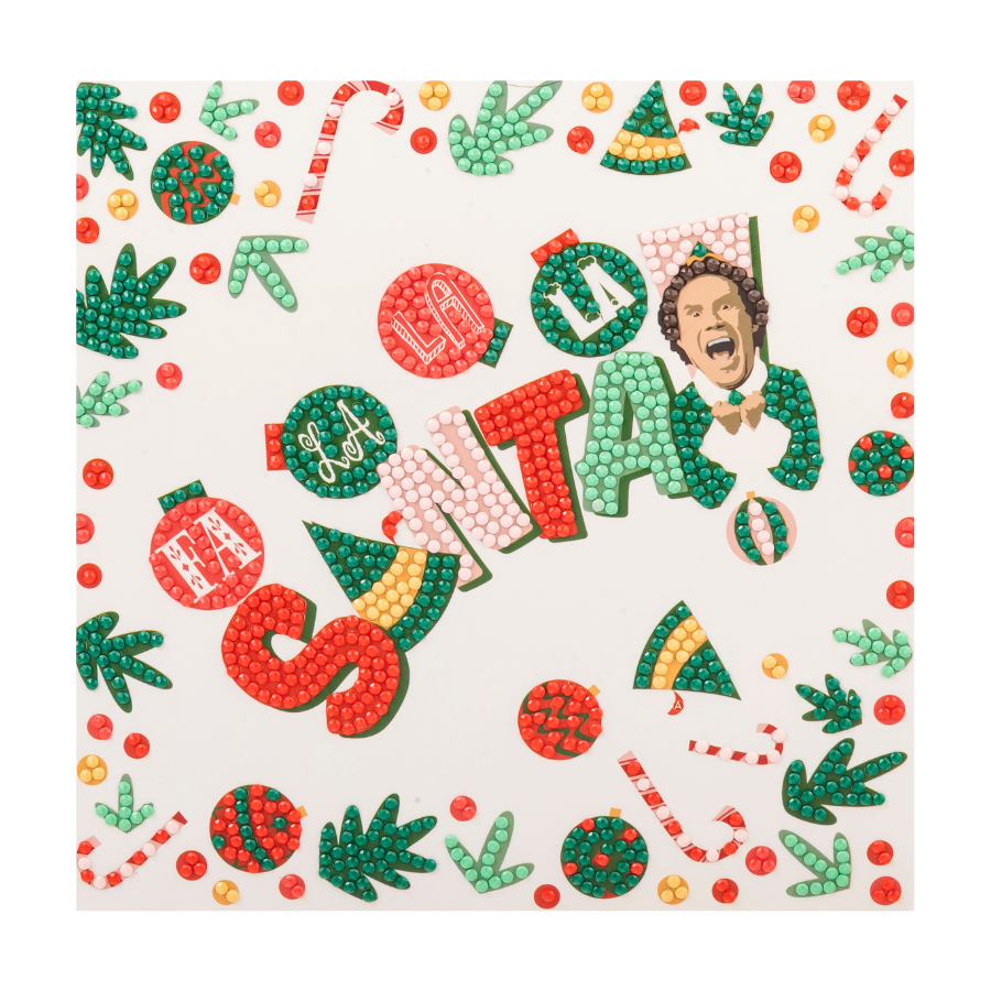 Elf Crystal Art Card 18x18 design