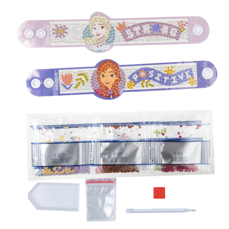 Elsa Anna Crystal Art Friendship Bracelets 2