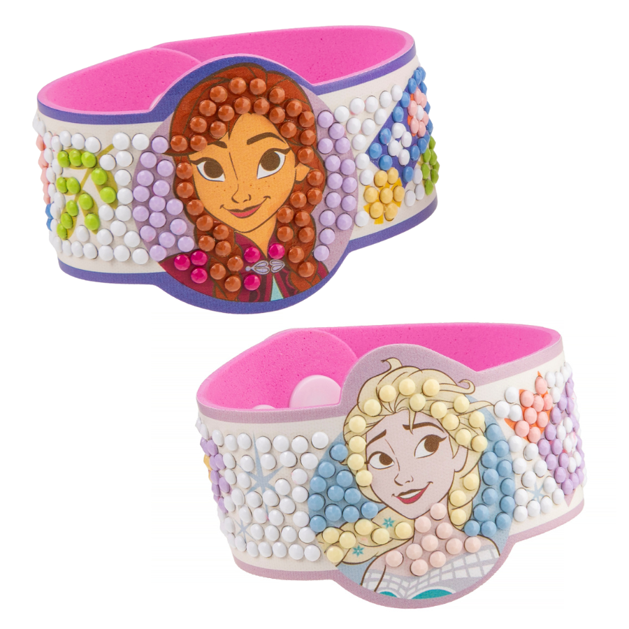 Elsa Anna Crystal Art Friendship Bracelets 4