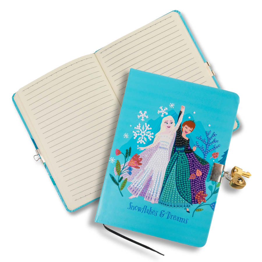 Elsa & Anna Crystal Art Secret Diary Disney