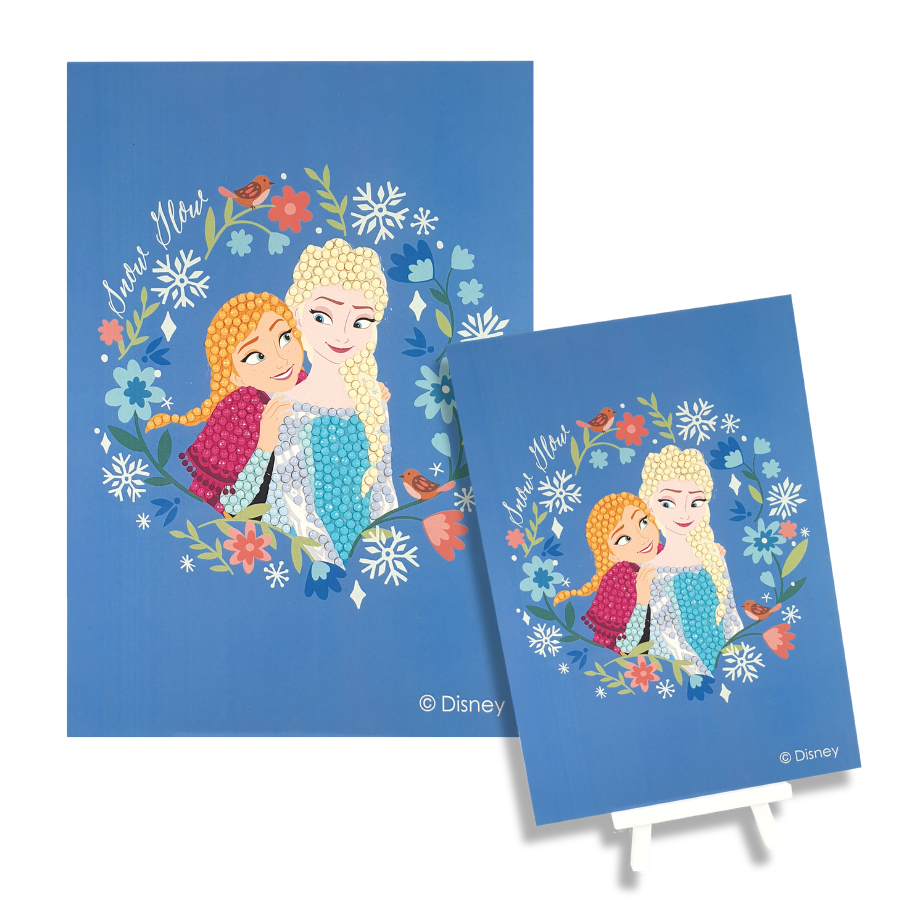 Elsa Anna Olaf Crystal Art Mega Activity Set Disney 8