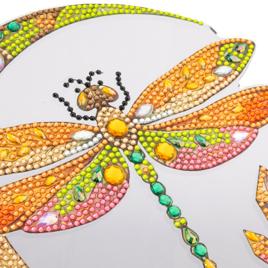 Enchanted Wings Crystal Art Decorations Kit Set of 3