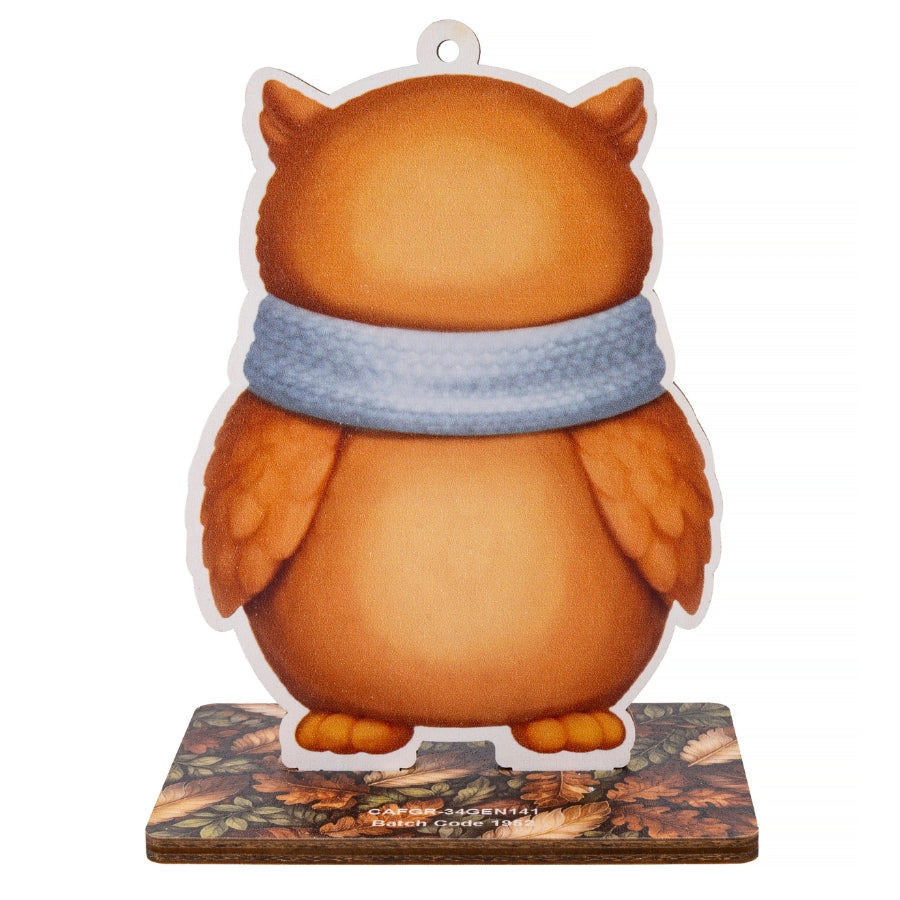 Festive Owl Crystal Art Festive Buddies Kit Series 7