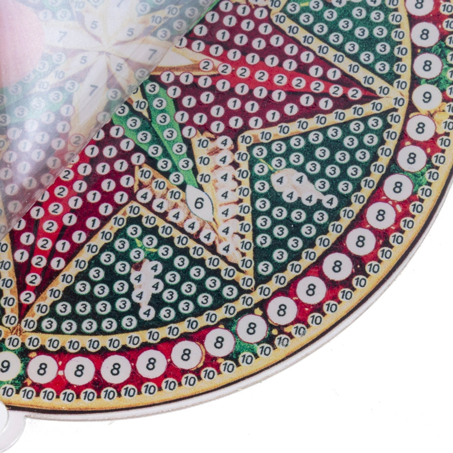 Festive Radiance Crystal Art Hanging Decoration Kit Set of 3