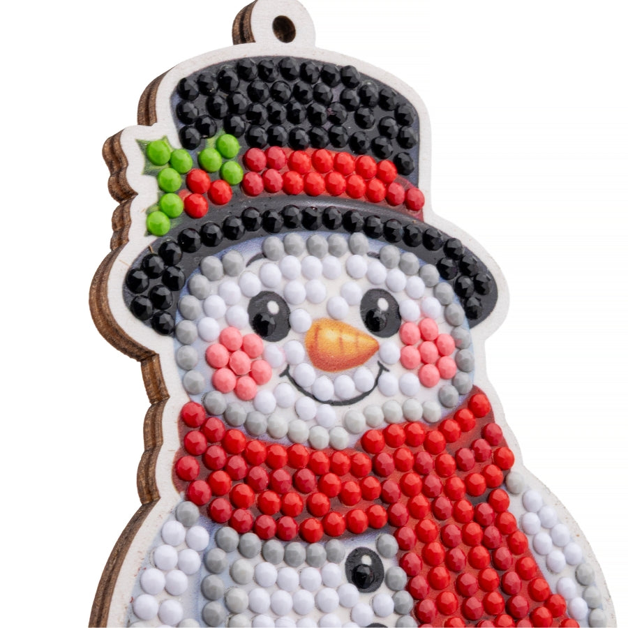 Festive Snowman Crystal Art Festive Buddies Kit Series 7